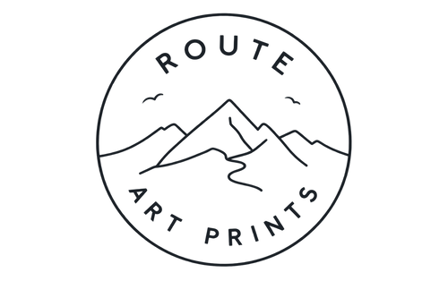 Route Art Prints